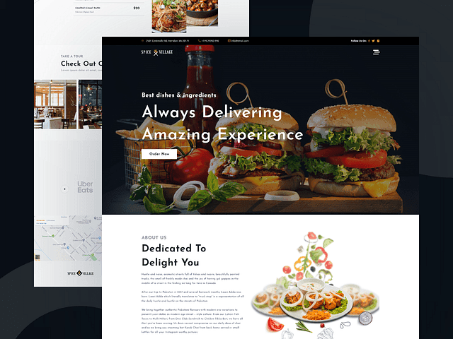 Food Delivery Website